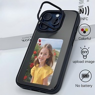 【COD】NFC DIY Picture Phone Case for IPhone 15 Promax 14 for IPhone13 Protect Cover Diy Picture Shell
