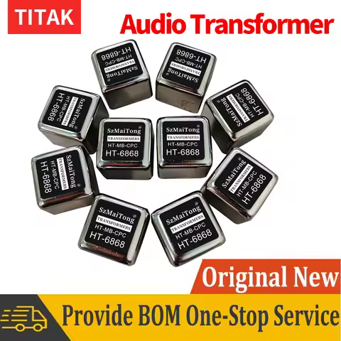 HT6868 Balanced and Unbalanced Conversion Audio Isolator RCA/XLR Permalloy Audio Isolation Transform