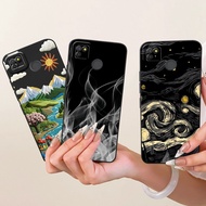 For Tecno Pop 4 Lte Case Pop 4 Air Camera Protection Cover Aesthetic Painted Candy Silicone Soft Cas