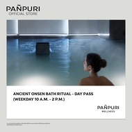 ANCIENT ONSEN BATH RITUAL - Day Pass (Weekday 10 a.m. - 2 p.m.)