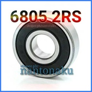 ▼ ☈ Ball Bearing 6805 2RS DD  Double Rubber Seal