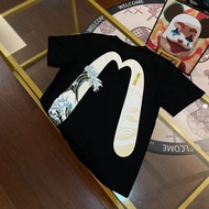 Evisu/God of Fortune 2026 Classic Round Neck Short-Sleeved T-Shirt Men Women Original Design Printed