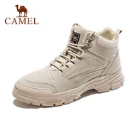 CAMEL outdoor shoes men's winter warm non-slip high-top shoes tooling boots