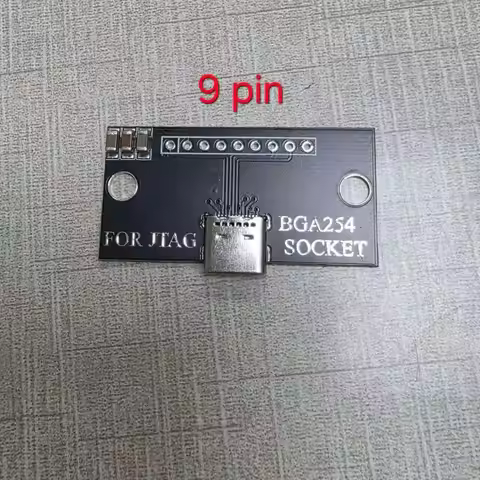 2026 NEW EASYJTAG BGA-254( 8 Pin Socket Support/9 Pin Socket Support )ISP Adapters Upgrade type -c, 