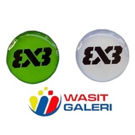 TOSS COIN 3 ON 3 BASKETBALL REFEREE COIN/ (Water RESIN Coated Material FIBER/)