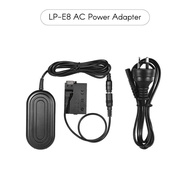 E&Y Andoer ACK-E8 AC Power Supply LP-E8 Dummy Battery Adapter Camera Charger for Canon 700D 650D 600