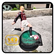 STATUE 32 BECKHAM - AC MILAN 2010 FOOTBALL PLAYER FIGURE