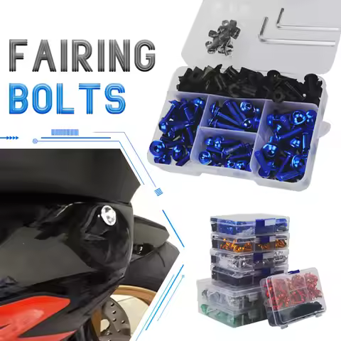 For Yamaha FJR1300 FJR 1300 2001-2025 2024 2023 2022 2021 2020 A Set M6 M5 Fairing Bolts Kit Bodywor