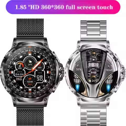 for TCL 50 XE Tecno Camon iACE2X Lava Z71Vivo iQOO Neo5S Realme SmartWatch Men Women Full Touch Blue