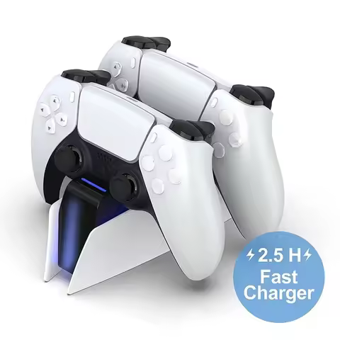for PS5 Type-C DualSense Charging Station Dual Charging Dock Charger Stand for PlayStation 5 DualSen