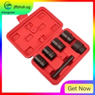 [in stock] Damaged6Set of Nut and Bolt Extractors17mm-31/32Socket Type Extractor Machine Repair Chro