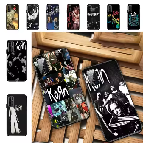K-korn Music Hot Band Phone Case For Huawei Honor 10 Lite 9 20 7A 9X 30 50 60 70 Pro Plus Soft Silic