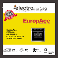 EuropAce EBO3650 65L BUILT IN  CONVECTION OVEN STAINLESS STEEL