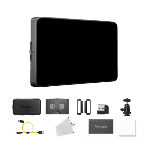 Portkeys LH7C 7 Inch Camera Field Monitor 1000nit HD IPS Touch Screen HDMI-Compatible for DSLR Mirro