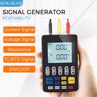 Signal Generator 4-20mA Current Voltage PT100 Thermocouple Signal Multifunction Process Calibrator