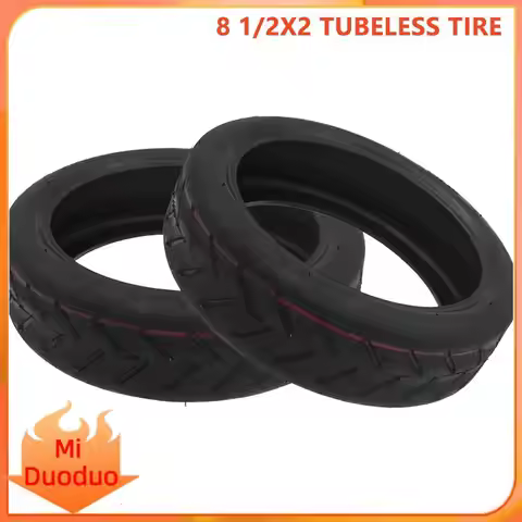 Genuine 8 1/2x2 Tubeless Vacuum Tire for Mijia M365 8.5 Inch Electric Scooter