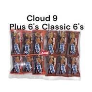 【12g x 6 pcs】Cloud 9 Classic/Cloud 9 Plus