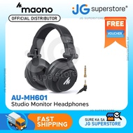 Maono AU-MH601 MH601 Professional DJ Studio Monitor Closed Back Headphones with 50mm Driver