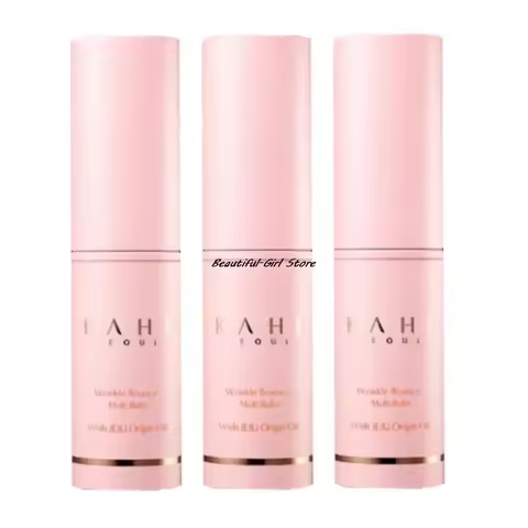 3pcs/set Korean KAHI Multi Makeup Primer Pink Stick