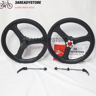 16" INCH 3-BAR ALLOY BIKE WHEELSET ORIGINAL AND TRUSTED