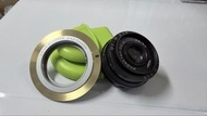 Industar-50-2 50mm F3.5 連 M42-CANON 轉接環