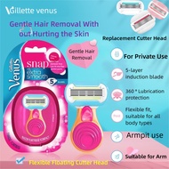 Venus Breeze Women's Manual Hair Removal Tool Safe shaving pubic hair trimmer pubic hair shaverbody 