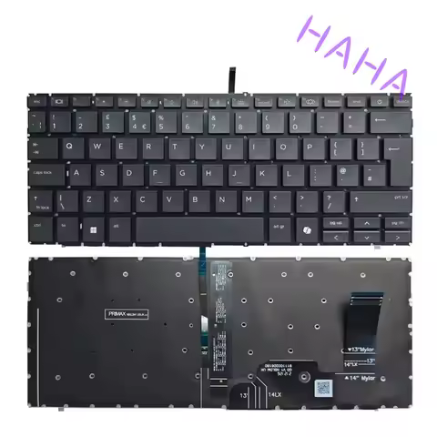 A+ UK/LA/FR Backlight Backlit Keyboard With AI Key For HP EliteBook 835 830 840 845 G9 G10 G11 Black