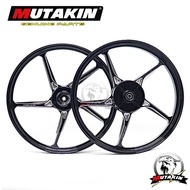 MUTAKIN 511 CNC RB5 Mags For HONDA WAVE 125 XRM 125 Front Disc（Bowl）4Holes Rear Drum 1.4x1.6x17s