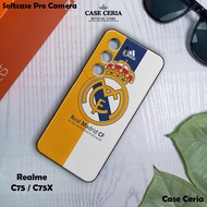 HP Case For Realme C75 / C75X – Casing Madrid Motifhp – Realme C75 Pro Camera Softcase / C75X