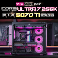Special Custom 067 / คอมประกอบ INTEL CORE ULTRA 7 256K / RTX 5070 Ti 1-CLICK OC BLACK PCI-E 16GB GDD