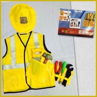 ✹ ◊ ◬ Career Engineer Construction Costume For Kids