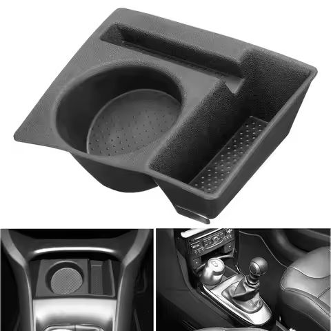 Front Central Drink Cup Holder For Citroen C3 DS3 2009-2019 9425E4 Car Storage Organizer Box Coin Ho