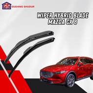 1 Set of Hybrid Car Wipers for Mazda CX-8 W301