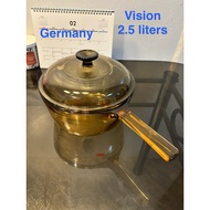 vision cookware 2.5 liters (Germany)
