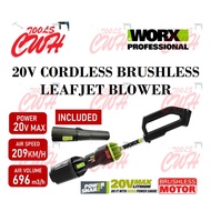 WORX WU231.9 20V CORDLESS BRUSHLESS LEAFJET BLOWER LEAF BLOWER PENIUP ANGIN WORX WU231 CWH TOOLS SDN