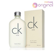 [Original] [Perfume Original] Calvin Klein cK One EDT Unisex (200ml) Perfume For Men