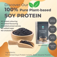 ATP 100% Vegan Mix Soy Protein Isolate Powder with Black Sesame