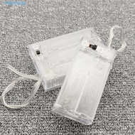 AROMA Battery Storage Boxes Transparent 2X 3X 3V 4.5V 2 3 Slot for AA Battery Storage Box Battery Ho