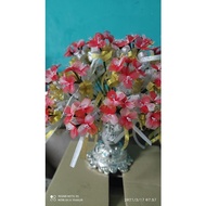 bunga telur stokin 2 tone