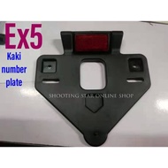 Ex5 / SRL-Z number plate bracket / Ex5 kaki number plate / ex5 bracket number plate