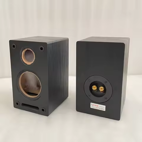 KYYSLB 3 Inch Two-way Speaker Empty Box Shell DIY Amplifier Wood Speaker Case Home Audio HIFI Wooden