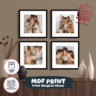 20x20 PHOTO PRINTING 30x30/ 40x40 2D FRAME MEDIA MDF BOARD GLOSSY PRINT 6 MM
