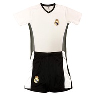 Compatible to Real Madrid Training Jersey KIT for Adults and Kids, Jersey and Short, Licensed Real M