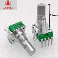 【Sleek】 1Pcs Degree Rotary Potentiometer Rv112 0B2.5K 4Pin Boss Gt10 Mixing Console Volume Control