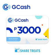 GCash P3000 Top-up Voucher (SMS eVoucher)