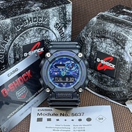 Casio G-Shock GA-900VB-1A Virtual Blue Analog Digital Black Resin Men's Watch