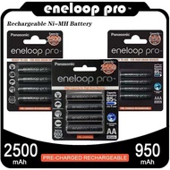 Original Panasonic eneloop pro Rechargeable battery AAA 950 mAh/AA2550mAh/AA2500mAh Rechargeable Bat