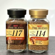 Japan UCC The Blend No.114&No.117(90g)freeze dried coffee日本冷冻咖啡