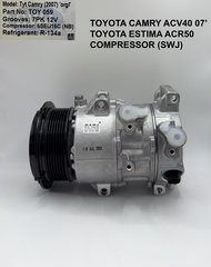 TOYOTA ESTIMA ACR50 / CAMRY ACV40 2007 AIRCOND COMPRESSOR SWJ