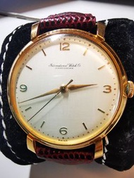 IWC vintage Watch 萬國古董機械錶 金表 caliber 89 shark fin lug